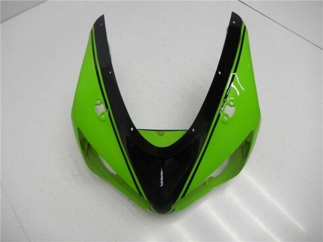 Grün Schwarz Kawasaki ZX6R 05-06 Verkleidung