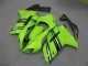 Grün Schwarz Kawasaki ZX6R 07-08 Verkleidungen