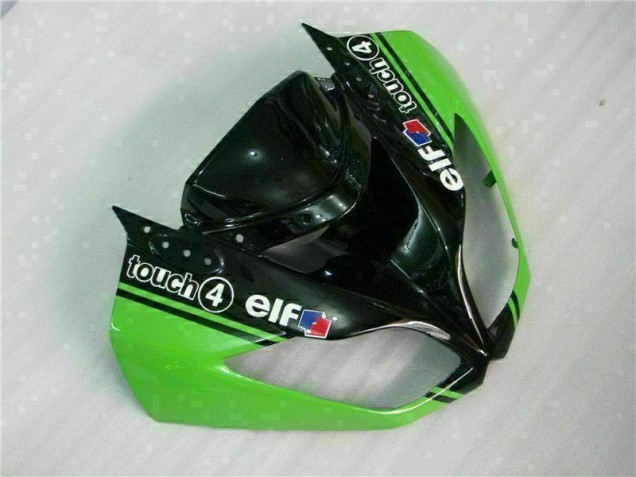Grün Schwarz Kawasaki ZX6R 09-12 Verkleidungen Grün Schwarz Kawasaki ZX6R 09-12 Verkleidungen