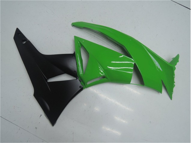 Grün Schwarz Kawasaki ZX6R 09-12 Vollverkleidung Grün Schwarz Kawasaki ZX6R 09-12 Vollverkleidung