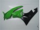 Grün Schwarz Kawasaki ZX6R 09-12 Vollverkleidung Grün Schwarz Kawasaki ZX6R 09-12 Vollverkleidung