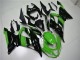 Grün Schwarz Kawasaki ZX6R 13-18 Verkleidung Grün Schwarz Kawasaki ZX6R 13-18 Verkleidung