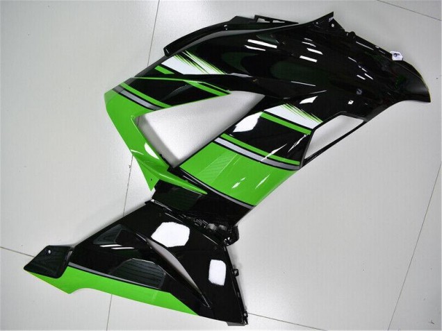 Grün Schwarz Kawasaki ZX6R 13-18 Verkleidung Grün Schwarz Kawasaki ZX6R 13-18 Verkleidung