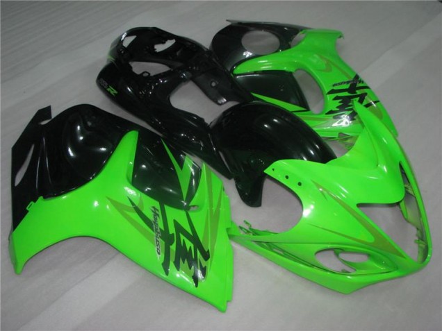 Grün Schwarz Suzuki GSXR 1300 Hayabusa 08-19 Verkleidungen Grün Schwarz Suzuki GSXR 1300 Hayabusa 08-19 Verkleidungen