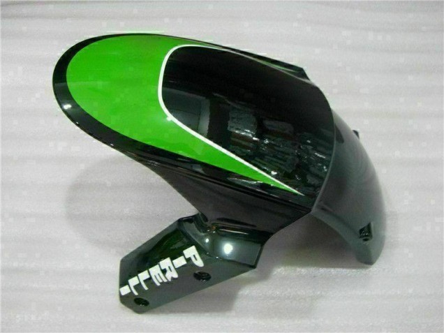 Grün Schwarzer LeoVince Kawasaki ZX6R 09-12 Verkleidungen