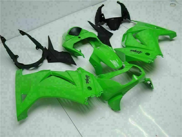Grün Schwarzer Ninja Kawasaki EX250 08-12 Verkleidungen Komplett Sets