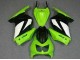 Grün Schwarzer Ninja Kawasaki EX250 08-12 Verkleidungen