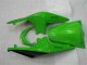 Grün Schwarzer Ninja Kawasaki EX250 08-12 VollVerkleidungen & Plastik