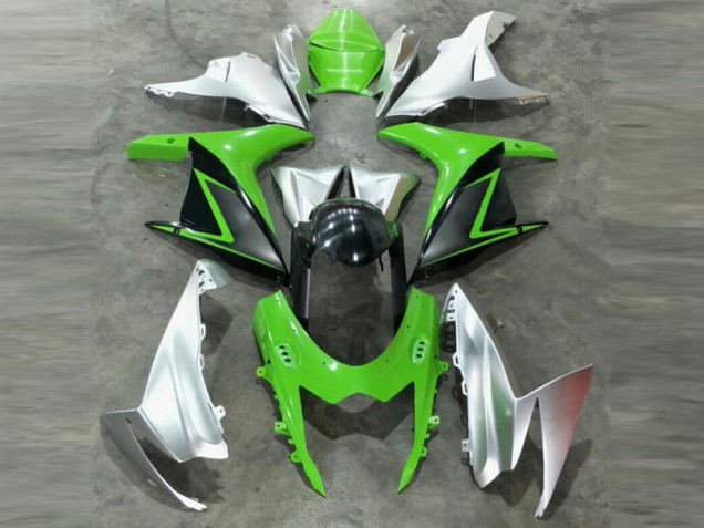 Grün Silber Suzuki GSXR 600 / 750 K11 11-24 Verkleidung
