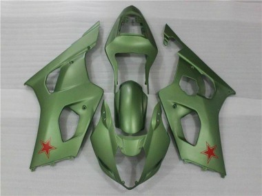 Grün Suzuki GSXR 1000 K3 03-04 Verkleidungen