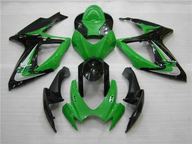 Grün Suzuki GSXR 600 / 750 K6 06-07 Verkleidungen Grün Suzuki GSXR 600 / 750 K6 06-07 Verkleidungen