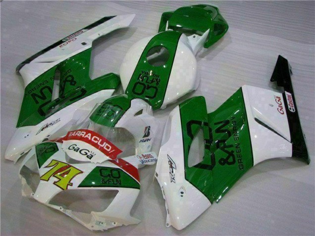 Grün Weiß Honda CBR 1000 RR 04-05 Verkleidungen