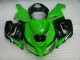 Grün Weiß Schwarz Kawasaki ZX6R 05-06 Verkleidungen Grün Weiß Schwarz Kawasaki ZX6R 05-06 Verkleidungen