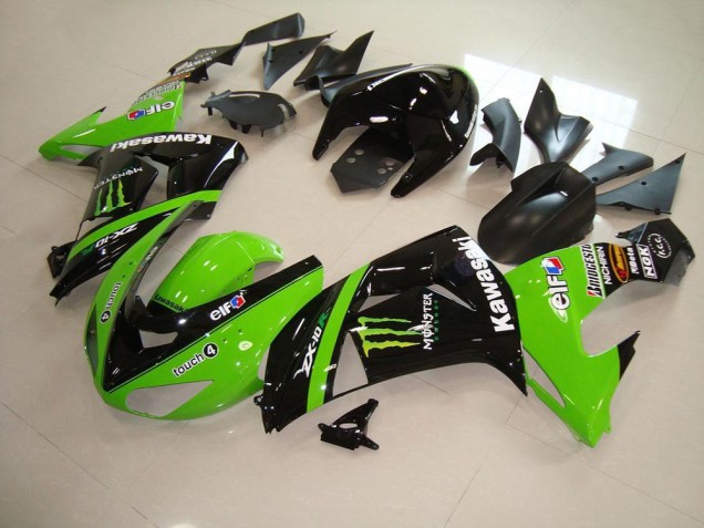Grünes Monster Kawasaki ZX10R 06-07 Verkleidung