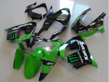 Grünes Monster Kawasaki ZX9R 00-01 Verkleidungen