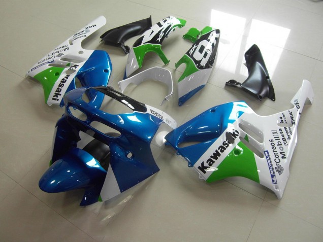 Hell blau Weiß Kawasaki ZX9R 94-97 Verkleidungen
