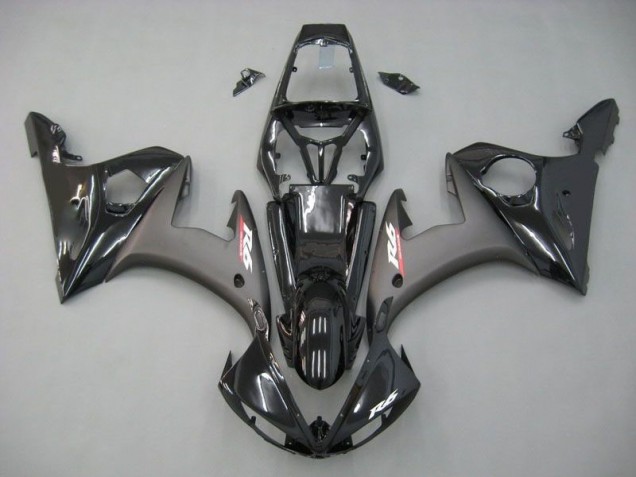 Kontrast Schwarz Yamaha R6 03-05 Verkleidungen Kontrast Schwarz Yamaha R6 03-05 Verkleidungen