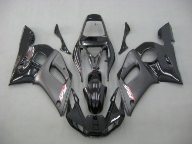Kontrast Schwarz Yamaha R6 98-02 Verkleidungen