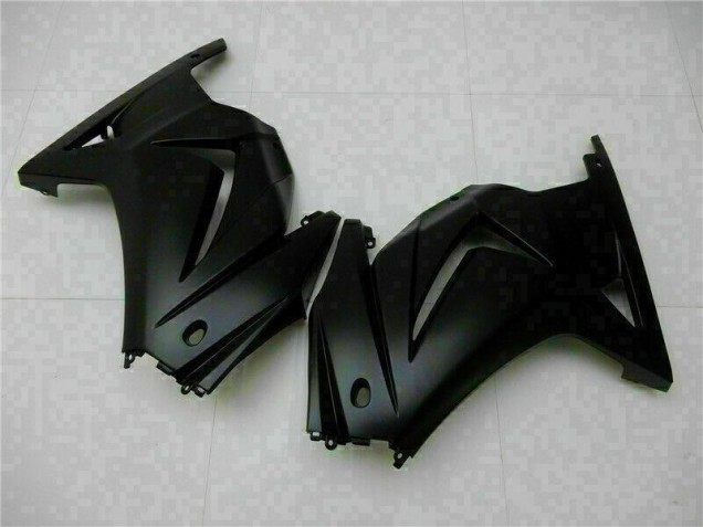 Matt Schwarz Kawasaki EX250 08-12 Verkleidung Matt Schwarz Kawasaki EX250 08-12 Verkleidung