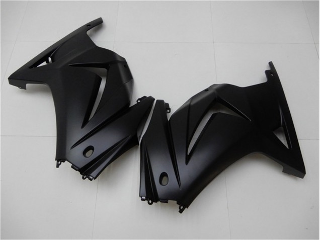 Matt Schwarz Kawasaki EX250 08-12 Verkleidungen Matt Schwarz Kawasaki EX250 08-12 Verkleidungen