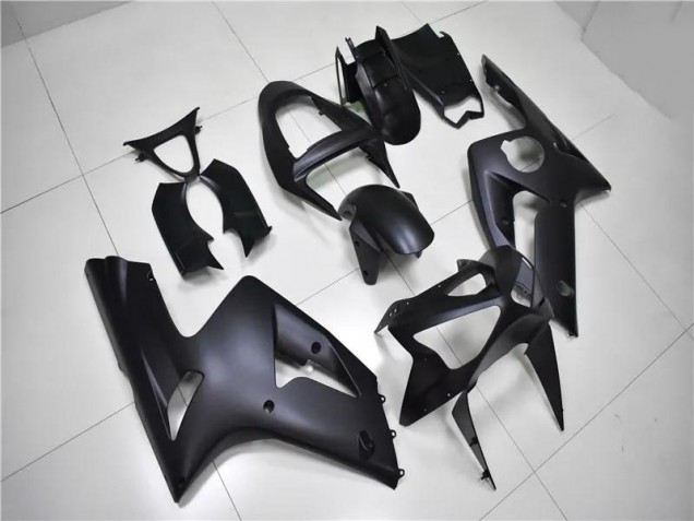 Matt Schwarz Kawasaki ZX6R 03-04 Verkleidungen