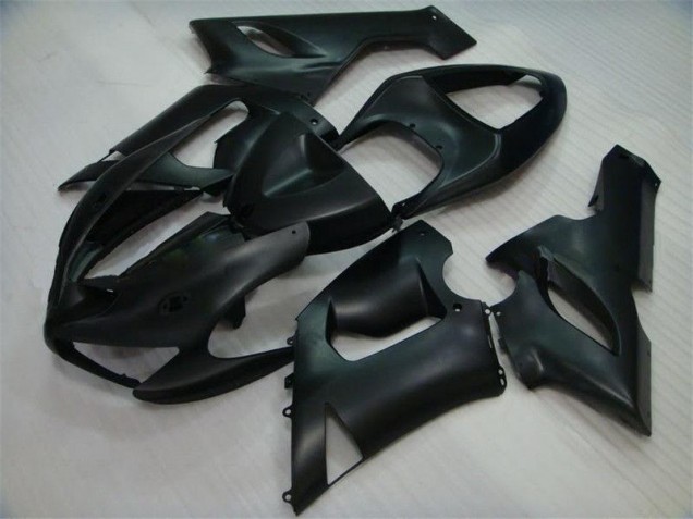 Matt Schwarz Kawasaki ZX6R 05-06 Verkleidungen