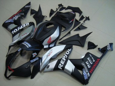 Matt Schwarz Silber Repsol Honda CBR 600 RR 07-08 Verkleidungen