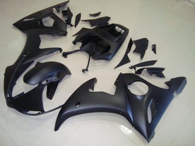 Matt Schwarz Yamaha R6 03-05 Verkleidungen