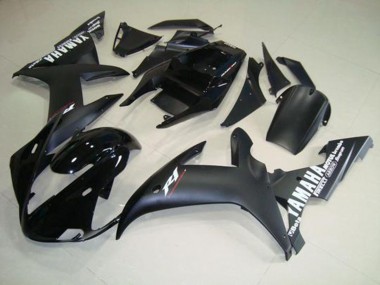 Matt SchwarzWeiß Yamaha R1 02-03 Verkleidungen