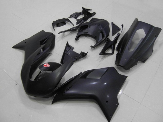Matt Schwarze Renn Version Ducati 848 1098 1198 07-14 Verkleidungen Matt Schwarze Renn Version Ducati 848 1098 1198 07-14 Verkleidungen