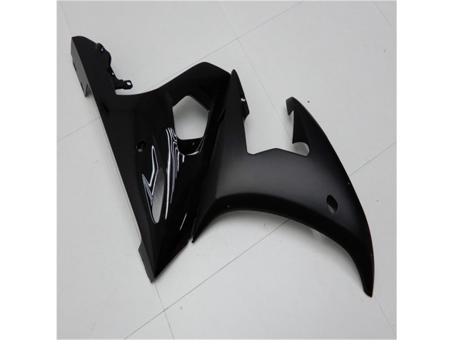 Matt schwarz Glänzend Yamaha R6 03-05 Verkleidungen Matt schwarz Glänzend Yamaha R6 03-05 Verkleidungen
