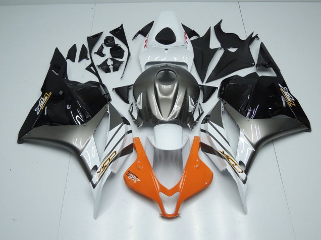 Orange Grau Schwarz Honda CBR 600 RR 09-12 Verkleidungen Orange Grau Schwarz Honda CBR 600 RR 09-12 Verkleidungen