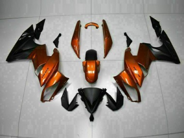 Orange Kawasaki EX650 09-11 Verkleidungen