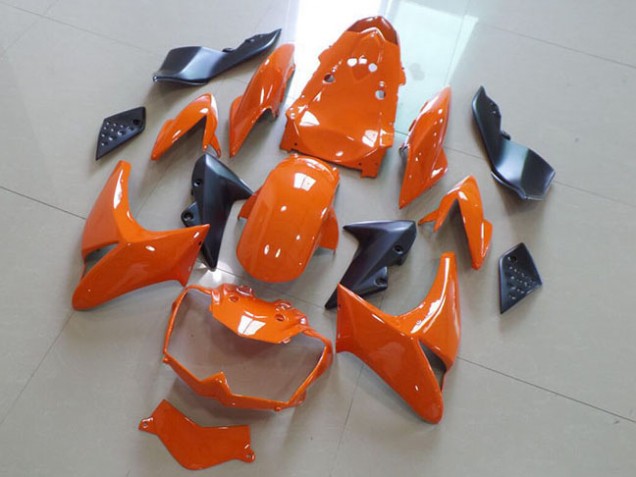 Orange Kawasaki Z1000 07-09 Verkleidungen