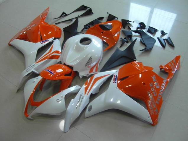 Orange Perl Weiß Honda CBR 600 RR 09-12 Verkleidungen