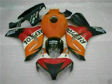Orange Repsol Honda CBR 1000 RR 08-11 Verkleidungen Komplett Sets