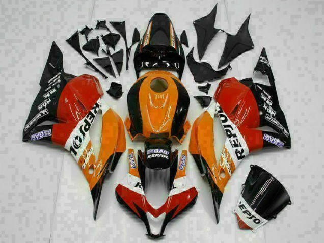 Orange Repsol Honda CBR 600 RR 09-12 Verkleidungen