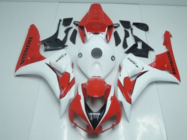 Orange Rot und Weiß Honda CBR 1000 RR 06-07 Verkleidungen