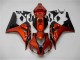 Orange Schwarz Honda CBR 1000 RR 06-07 Verkleidungen