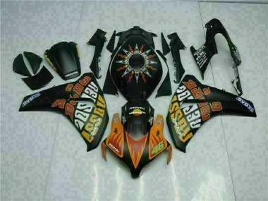 Orange Schwarz Honda CBR 1000 RR 08-11 Verkleidungen