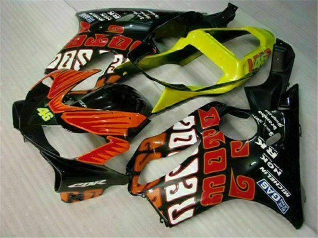Orange Schwarz Honda CBR 600 F4i 01-03 Verkleidungen Orange Schwarz Honda CBR 600 F4i 01-03 Verkleidungen