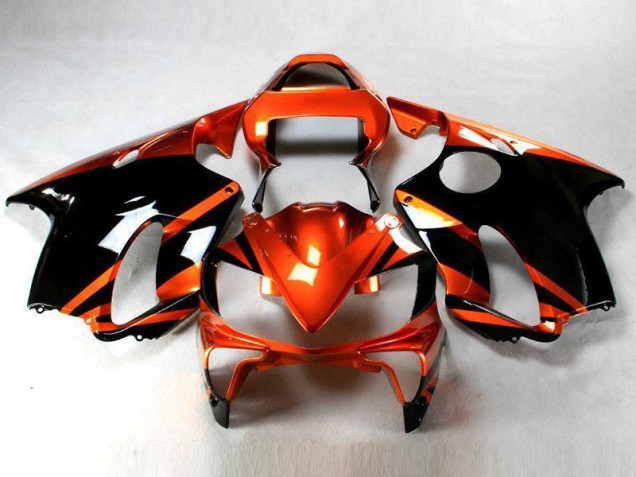 Orange Schwarz Honda CBR 600 F4i 01-03 Vollverkleidung Orange Schwarz Honda CBR 600 F4i 01-03 Vollverkleidung