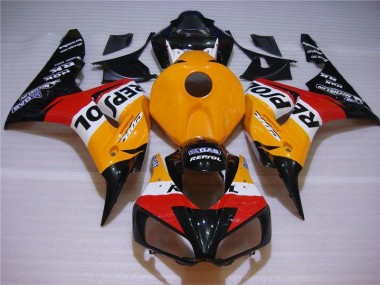 Orange Schwarz Repsol Honda CBR 1000 RR 04-05 Verkleidungen
