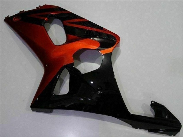 Orange Schwarz Suzuki GSXR 1000 K1 00-02 Verkleidungen