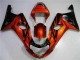 Orange Schwarz Suzuki GSXR 1000 K1 00-02 Verkleidungen