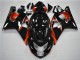 Orange Schwarz Suzuki GSXR 600 / 750 K4 04-05 Verkleidungen Orange Schwarz Suzuki GSXR 600 / 750 K4 04-05 Verkleidungen