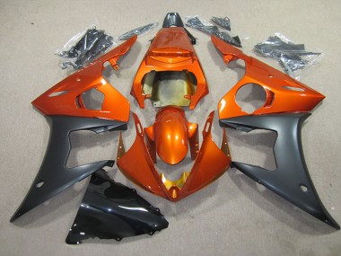 Orange Schwarz Yamaha R6 03-05 Verkleidung