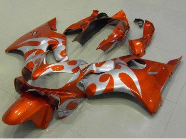 Orange Silber Honda CBR 600 F4i 04-07 Verkleidungen