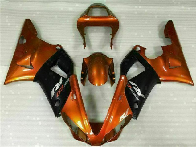 Orange Yamaha R1 00-01 Verkleidung Orange Yamaha R1 00-01 Verkleidung