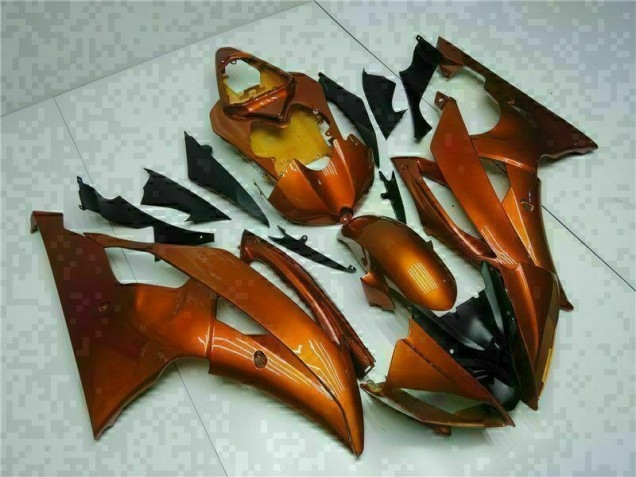 Orange Yamaha R6 08-16 Verkleidungen